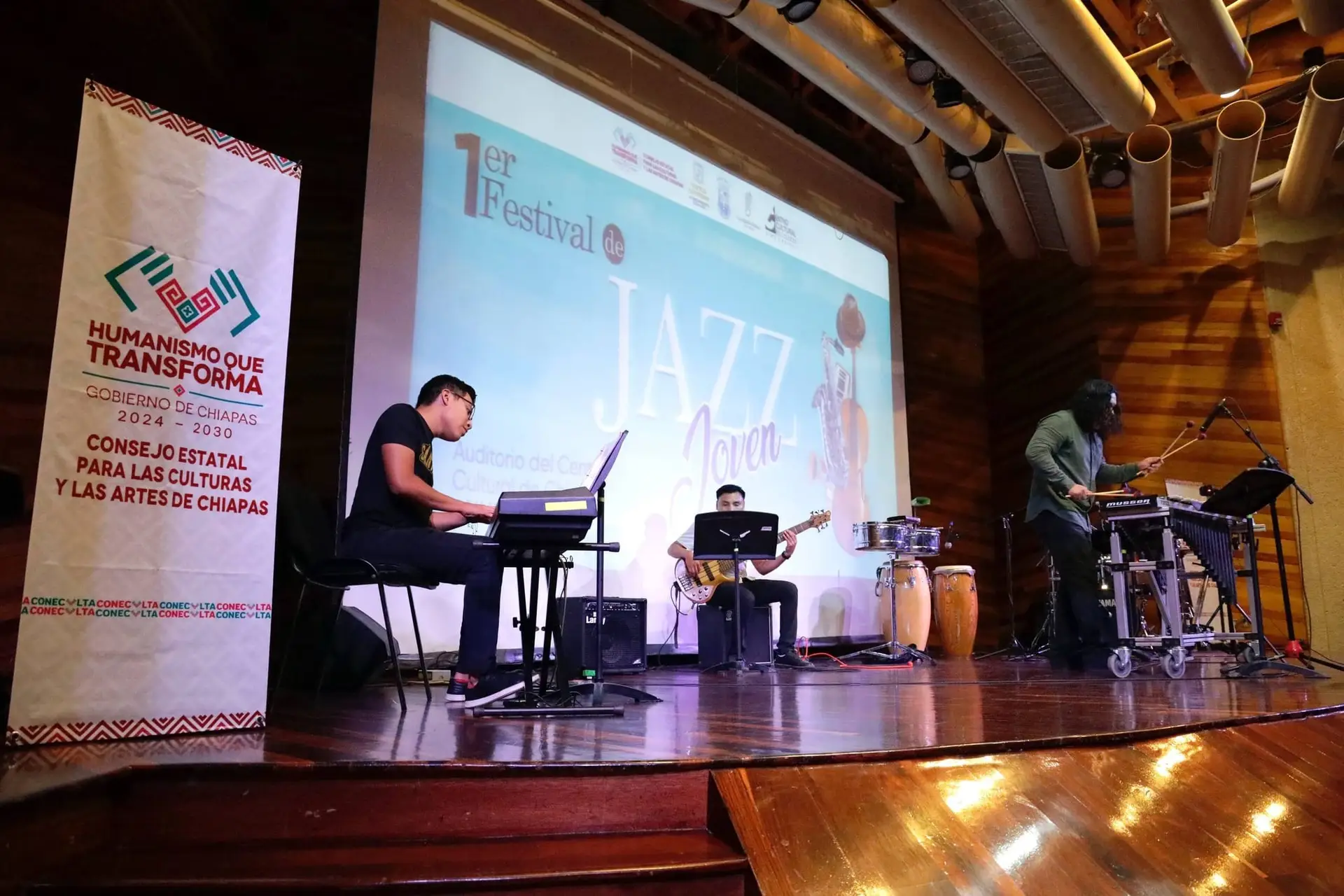 Concierto de Francisco Bernal en el 1er Festival de Jazz Joven 