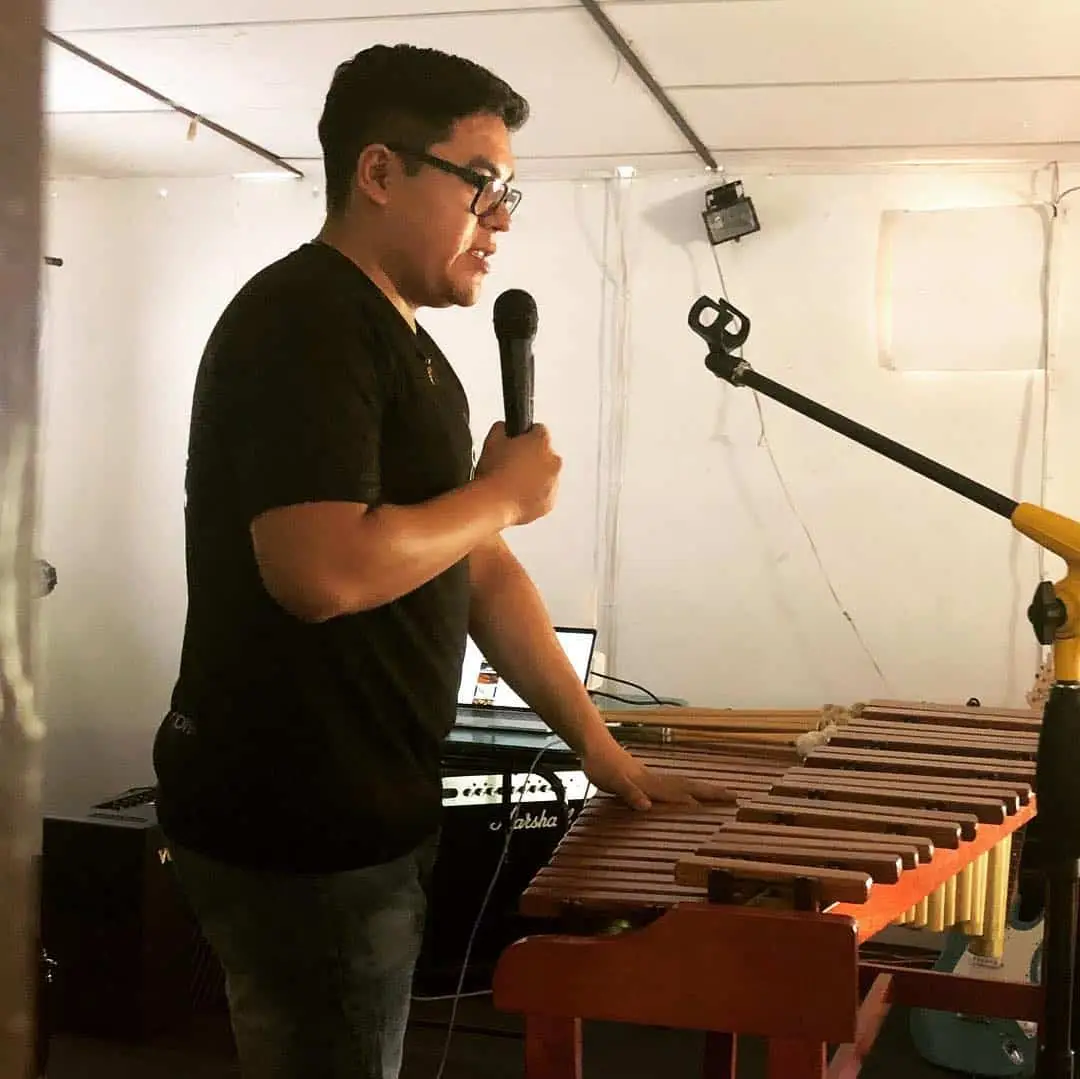 Clase de Francisco Bernal en el Conservatorio Milán 
